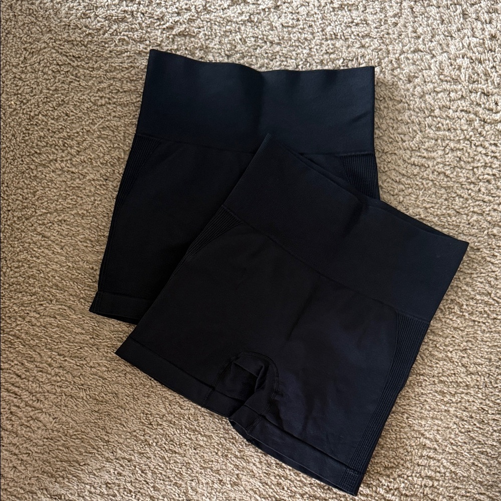 Amazon Women's Black Bike Shorts